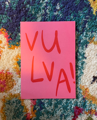 Vulva print (148x210mm)